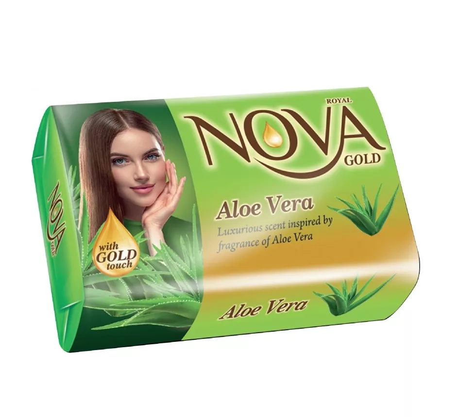 Мыло туал. "Nova Gold" Алое Вера 85 г Мыло туал. "Nova Gold" Алое Вера 85 г