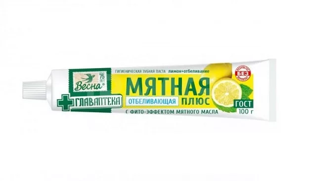 Зубная паста "Мятная" 90 г. Зубная паста "Мятная" 90 г.