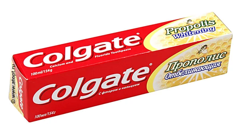 Зубная паста "Colgate" 100 мл. Прополис отбел. Зубная паста "Colgate" 100 мл. Прополис отбел.