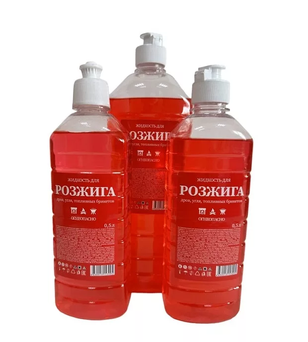 Жидкость для розжига 1 л (Красный) Жидкость для розжига 1 л (Красный)