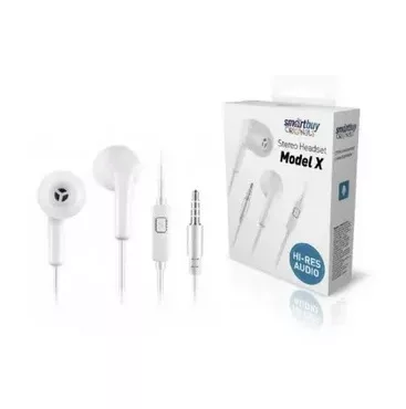 Наушники Smartbay model X SBH-012-X-K белые Наушники Smartbay model X SBH-012-X-K белые